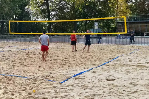 Beachvolleybalnet voor wedstrijden - 8.5m x 1m