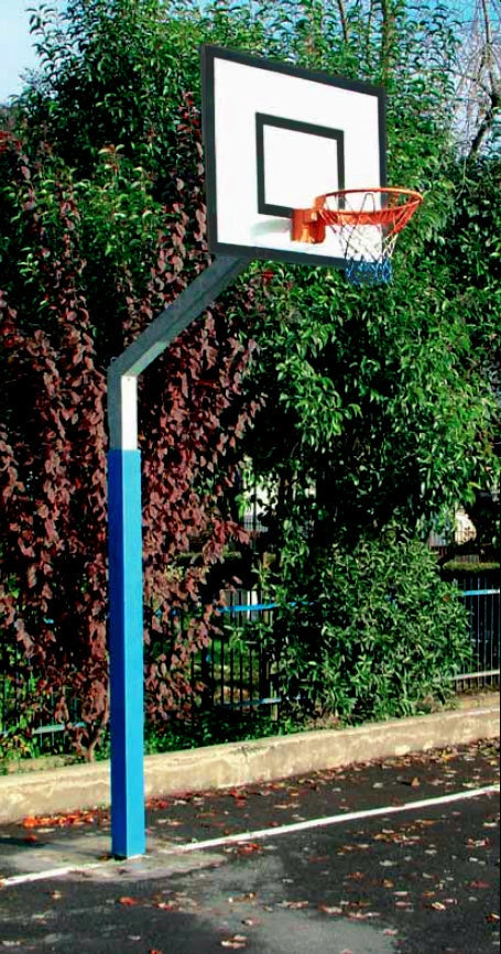 Basketbalring voor buiten - 2.60m - basketbalbord van 1200mm x 900mm
