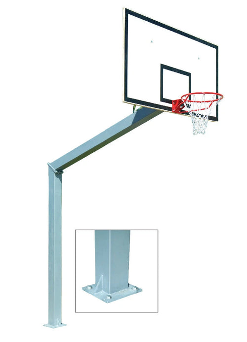 Basketbalring voor buiten met een uitlading van 2.25m