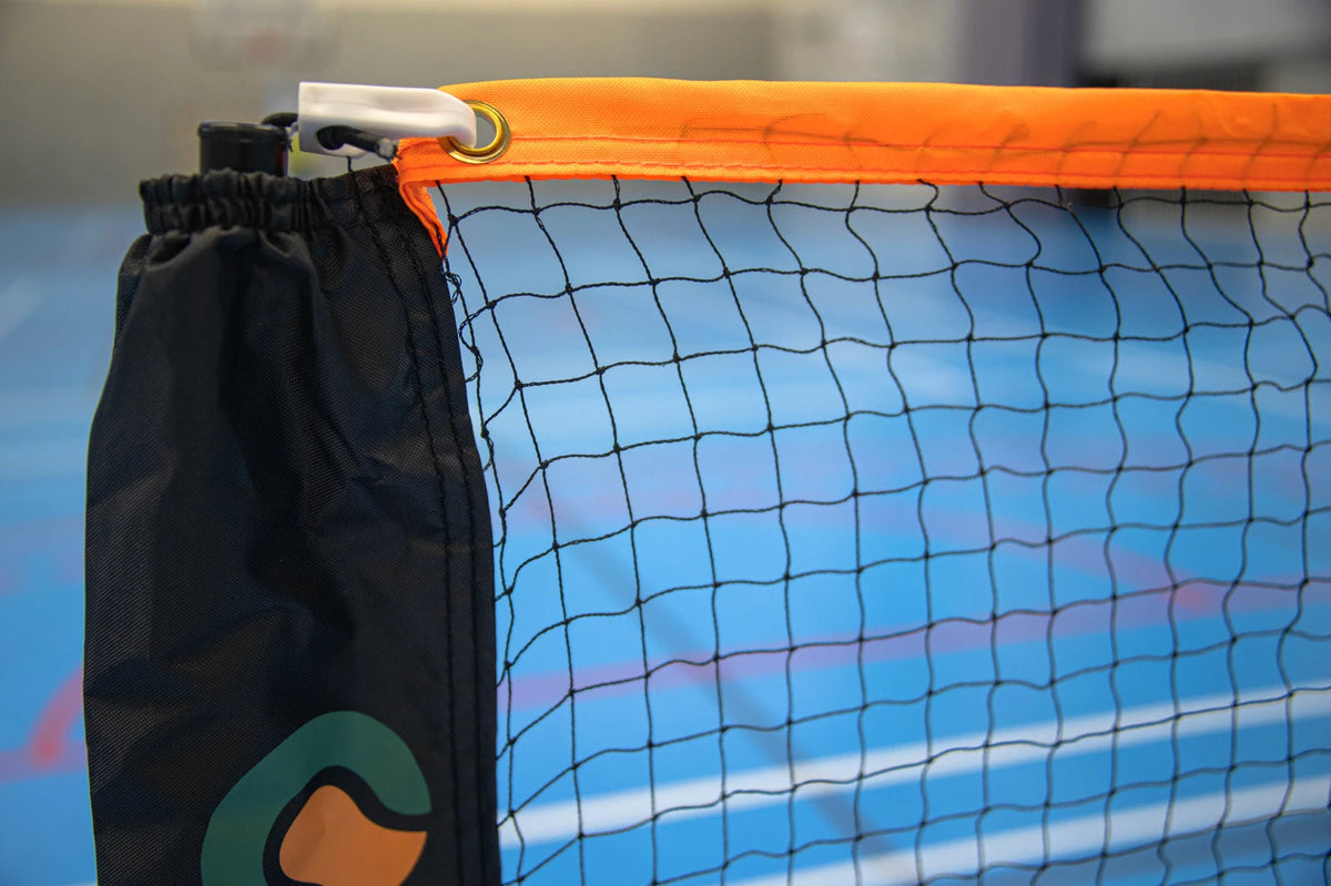 Verplaatsbaar badmintonnet met draagtas - 3m