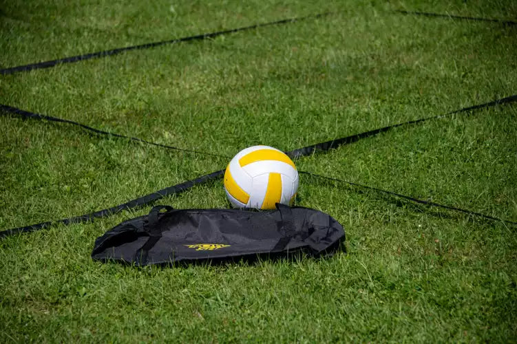 Complete volleybalset voor 4 personen met draagtas