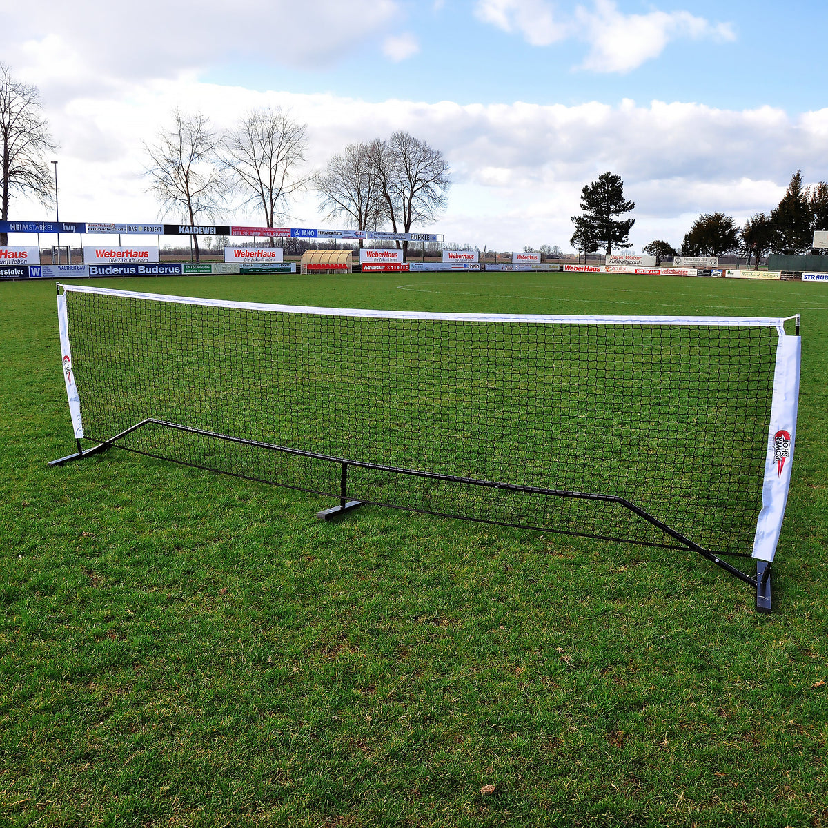 Steel tennis ball net - 4m x 1.1m (with carry bag) Powershot