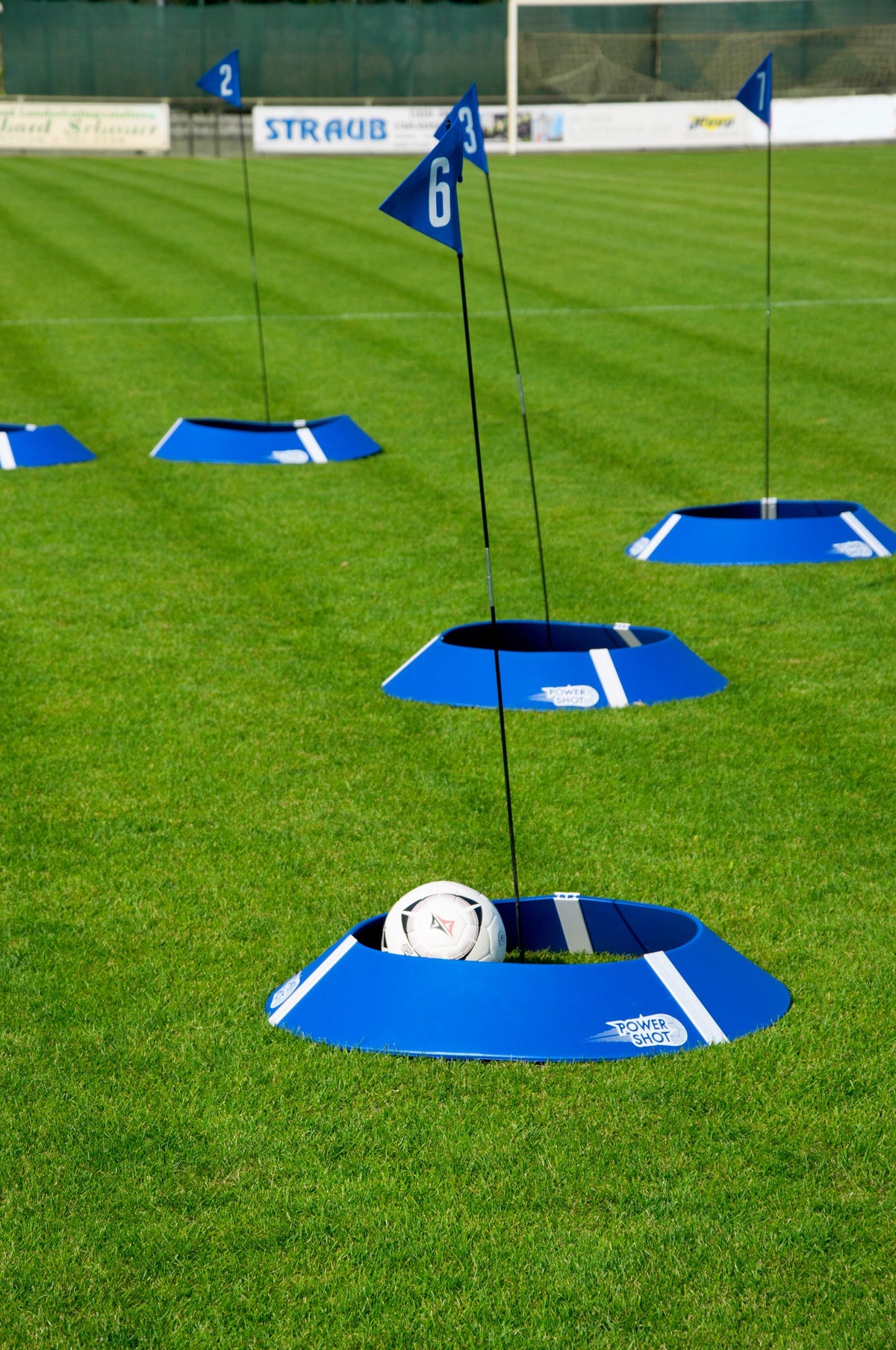 Set van 10 footgolf-doelen
