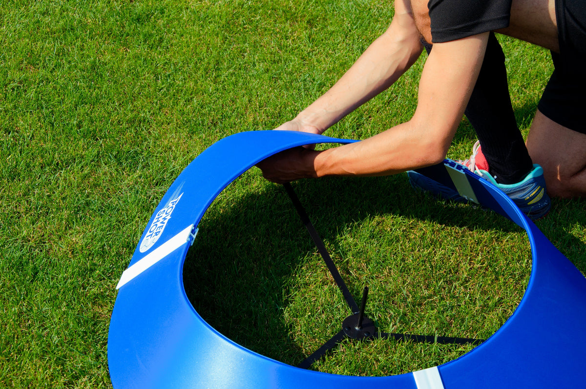 Set van 10 footgolf-doelen