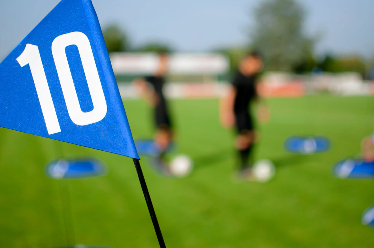 Set van 10 footgolf-doelen