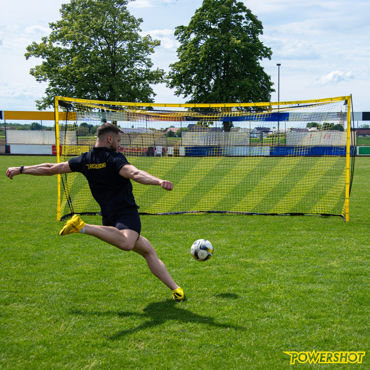QuickFire® football goal – 3 or 4m x 1.5 or 2m - Multisize Powershot