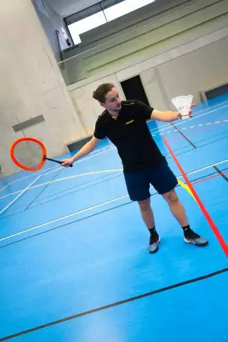 Badmintonset voor op het strand met rackets van 63cm en draagtas
