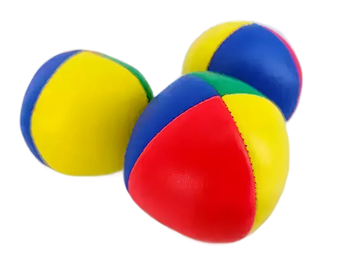 Set van 3 jongleerballen - 77mm