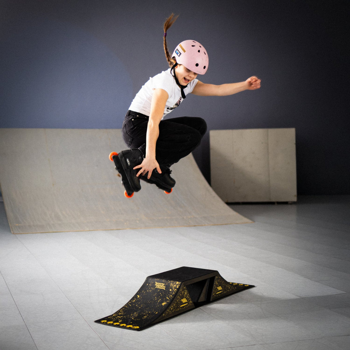 Double skateboard ramp - 3 configurations Powershot