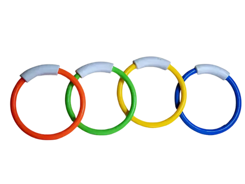 Set van 4 duikringen