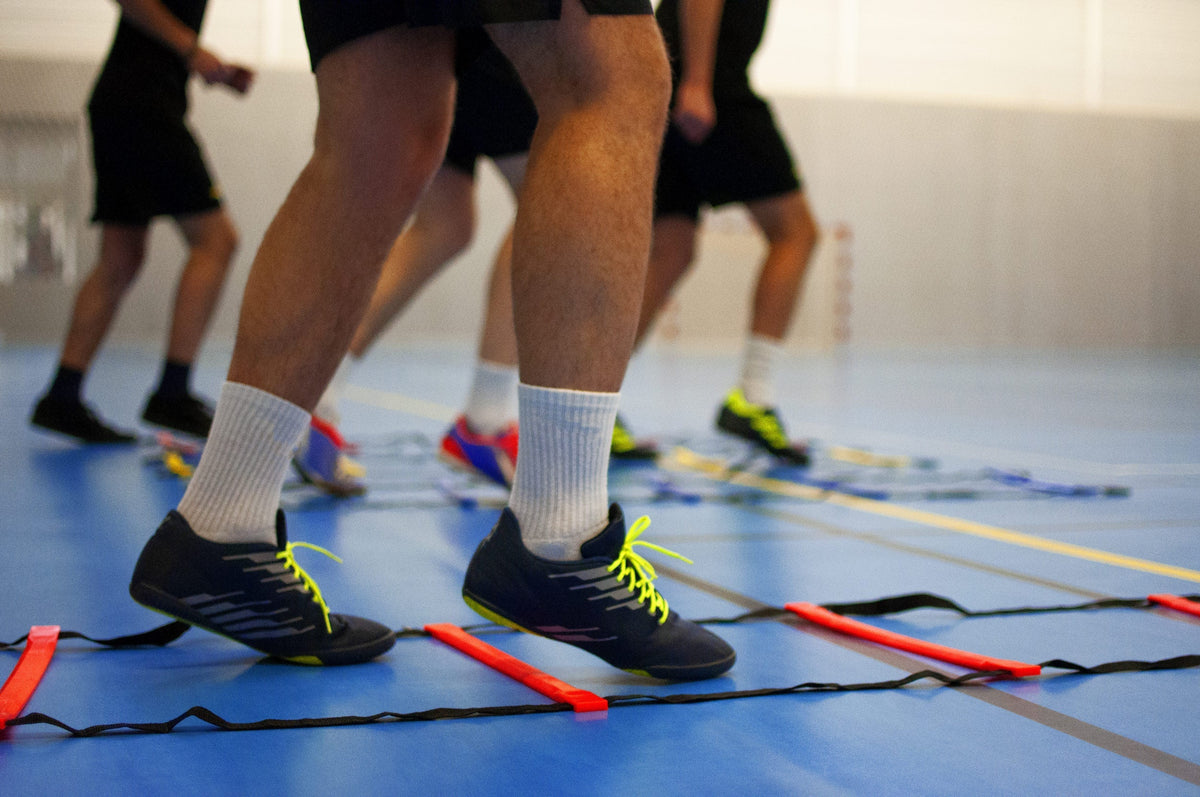 Koppelbare loopladders met draagtas
