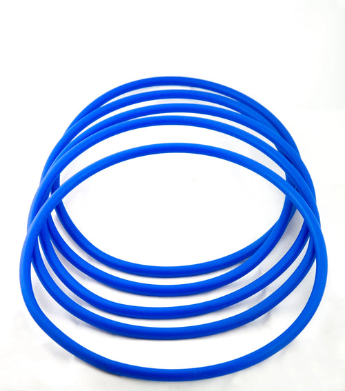 Set van 5 ronde coördinatiehoepels, diameter - 76cm