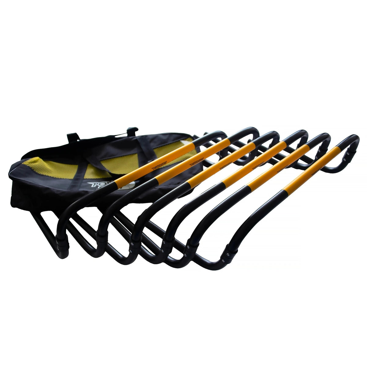 Set van 6 zelfterugverende trainingshorden – 20cm