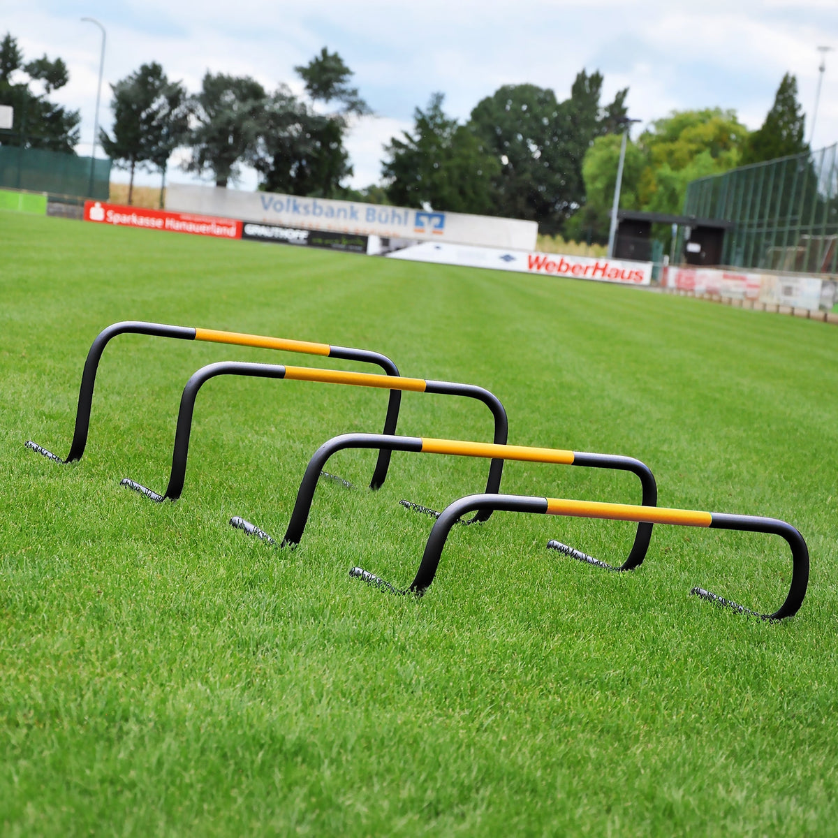 Set van 6 zelfterugverende trainingshorden – 20cm