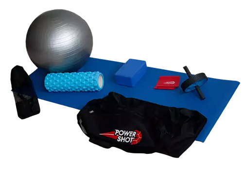 Kit de yoga : tapis de yoga, balle de yoga... TOUT INCLUS