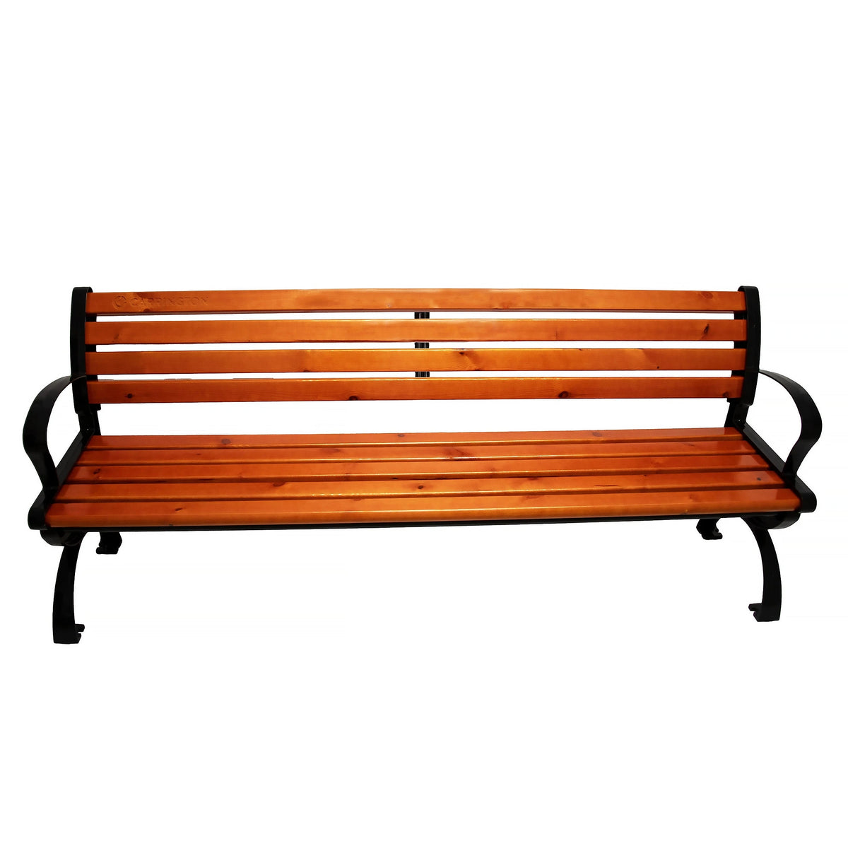 Tennis bench with backrest - 150 cm Carrington