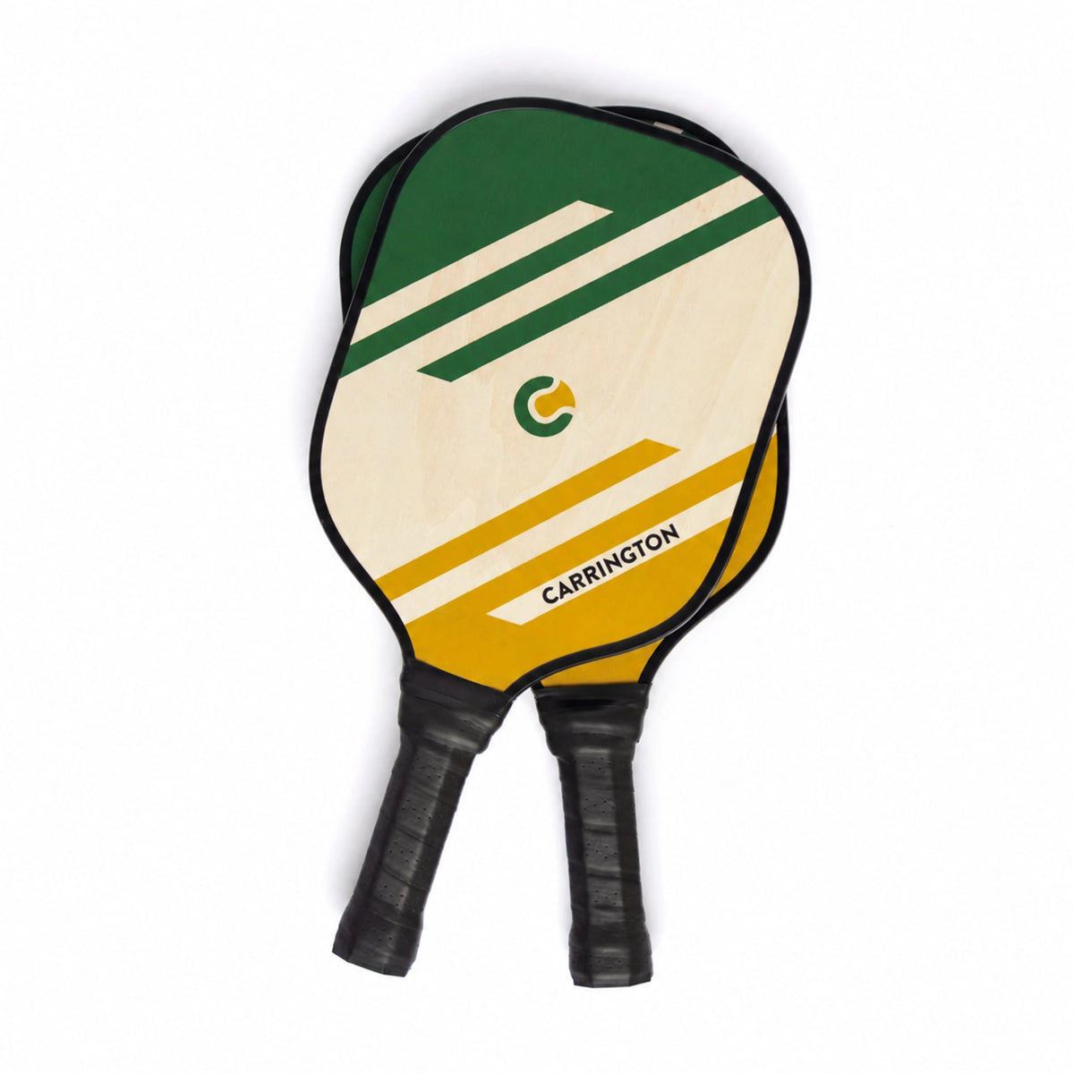 Pickleball - Raquette écologique de base en bois (lot de 2)