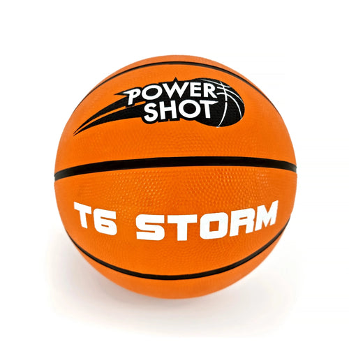 Basketbal maat 6 met gratis pomp en opbergtas