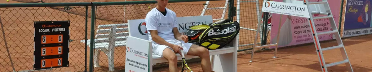 Tennisbaanuitrusting