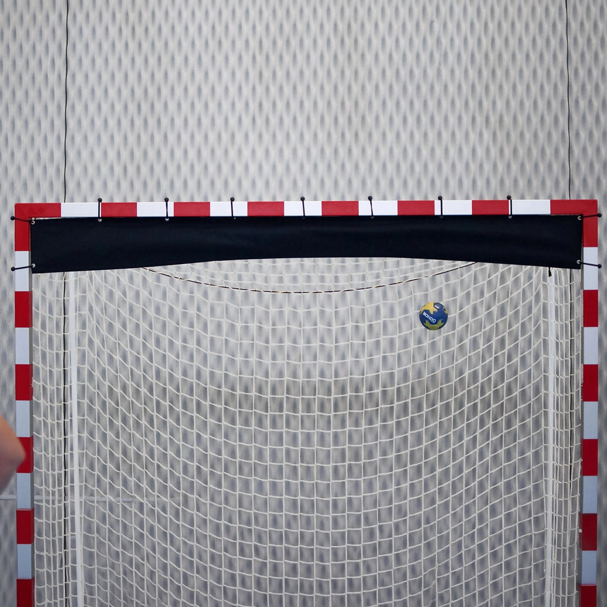 Polyester verkleiner voor handbaldoel
