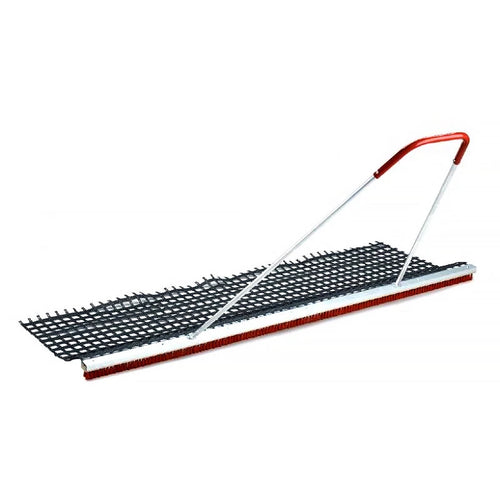 2-in-1-sleepsleutel en borstel voor tennisbanen - 2 m
