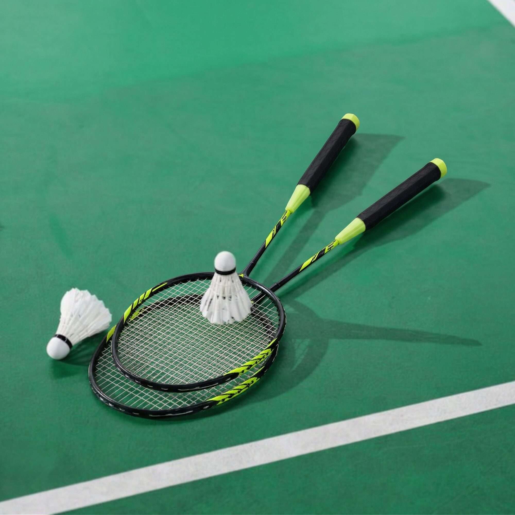 Image du produit : Raquette de badminton réglable en hauteur