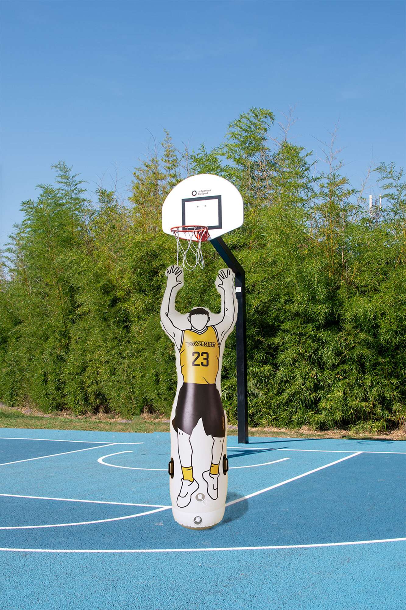 Image du produit : BASKETBALL - MANNEQUIN GONFLABLE 2,40 m