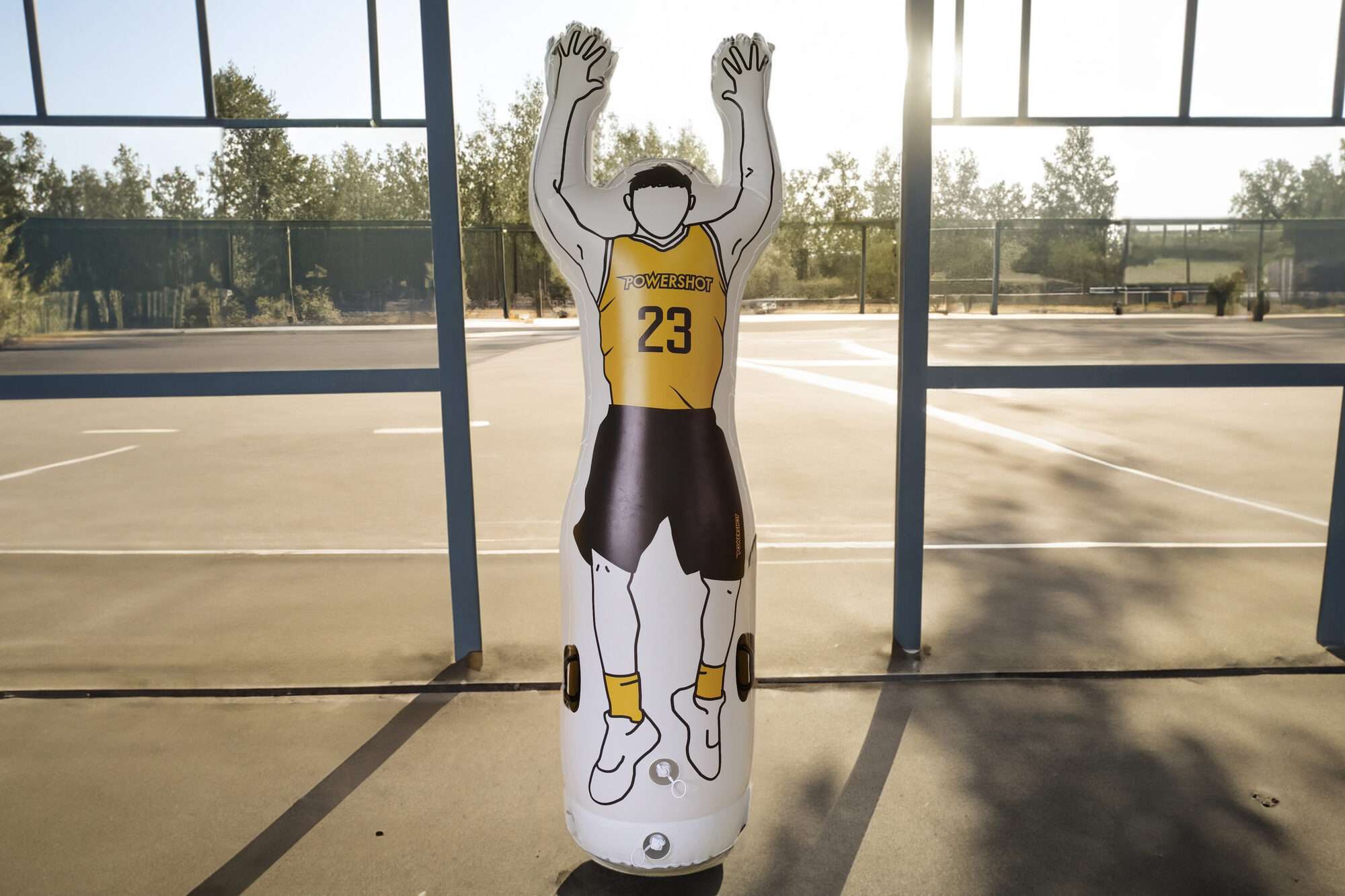 Image du produit : BASKETBALL - MANNEQUIN GONFLABLE 2,40 m