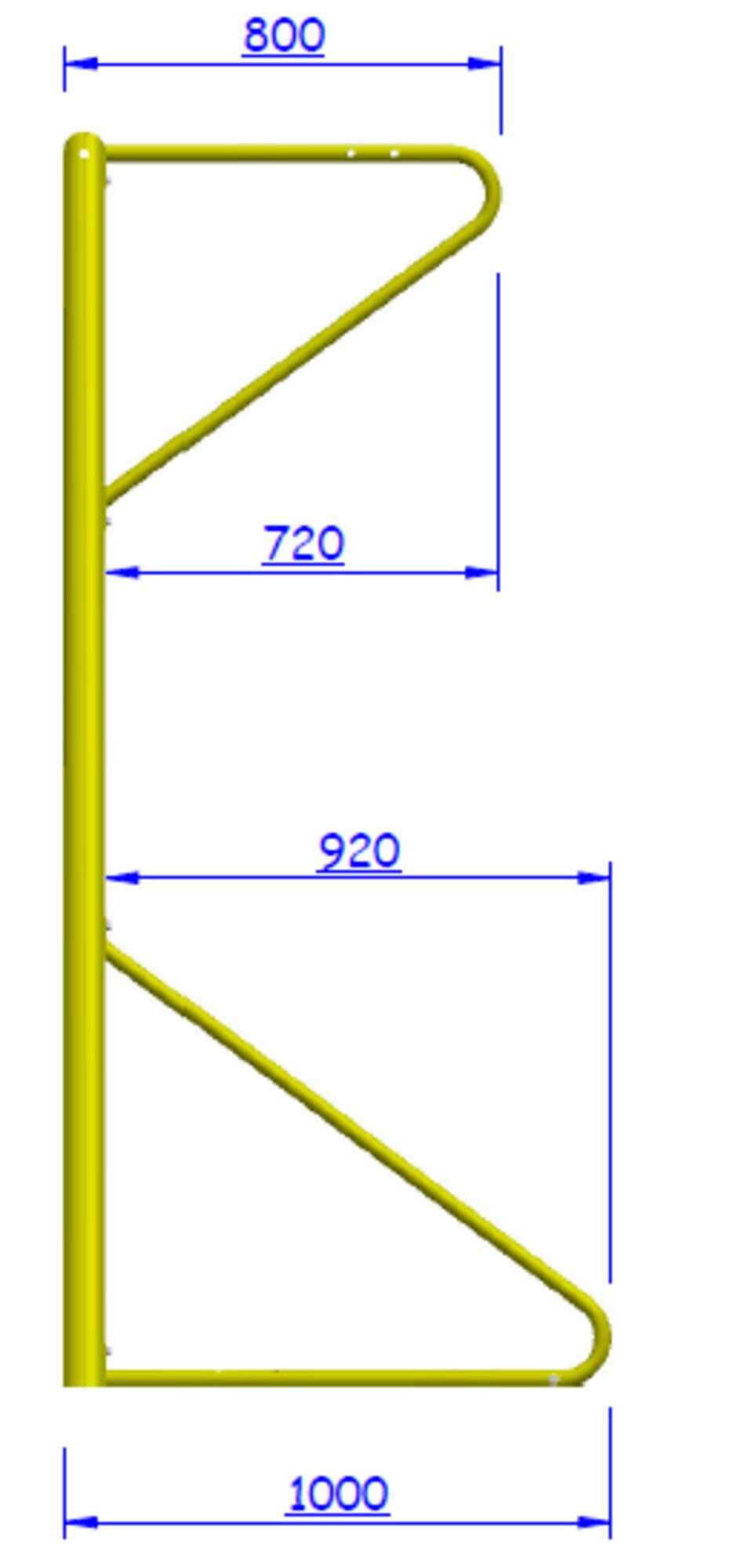 Image du produit : But de beach soccer 5,5 X 2,2 m transportable