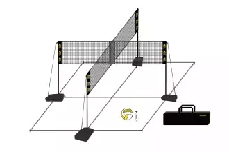 Filet de Fun Volleyball 4 personnes