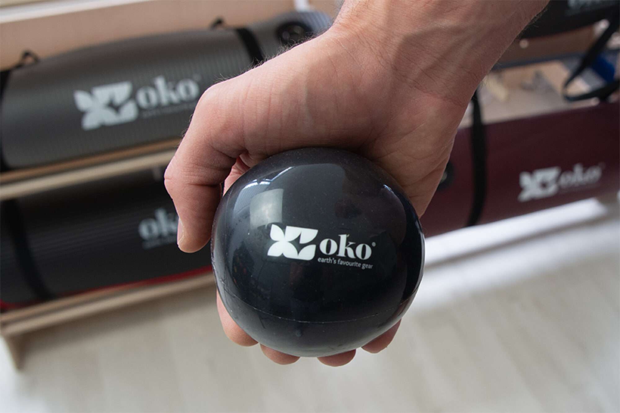 Image du produit : Lot de 3 balles lestées pvc OKO