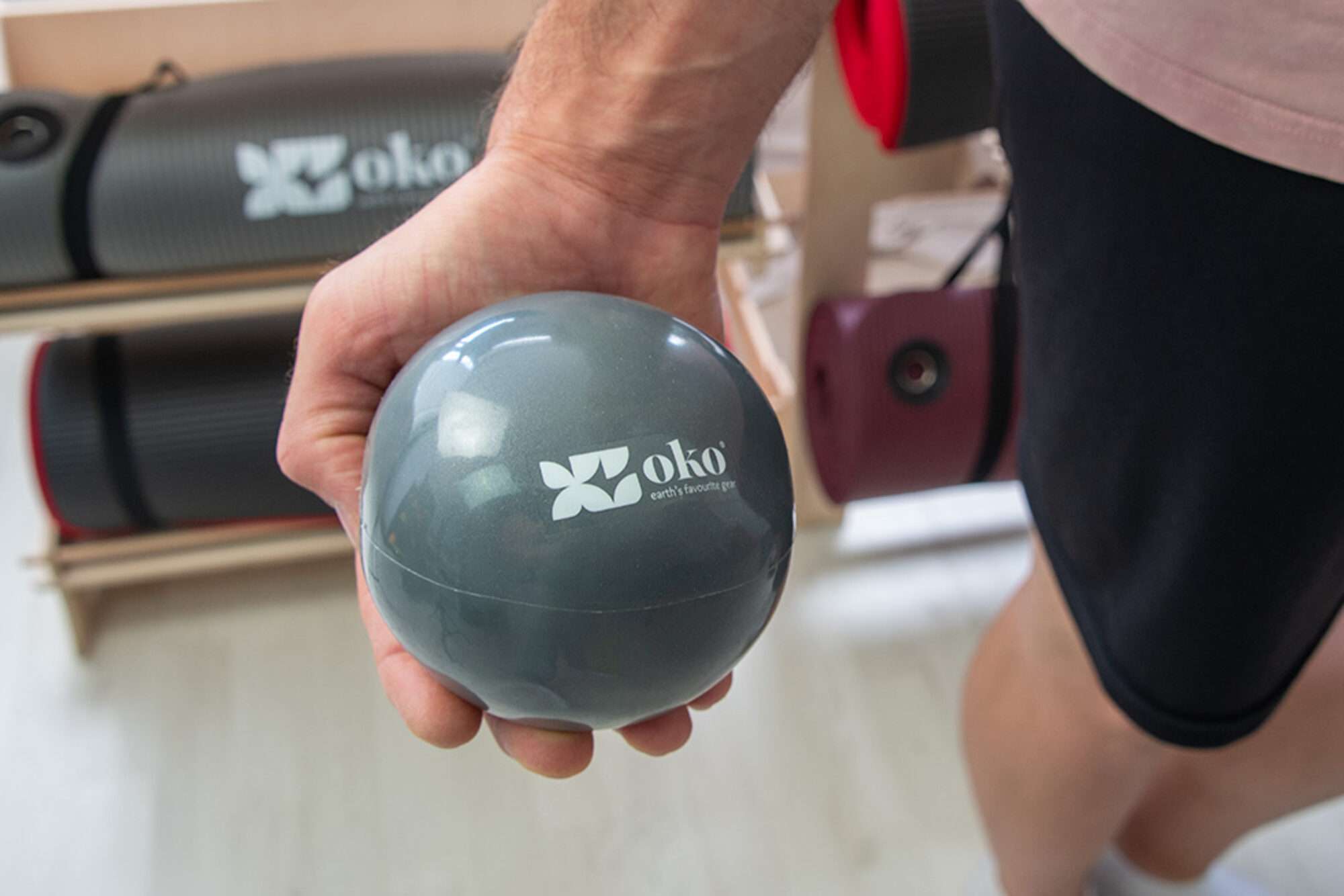 Image du produit : Lot de 3 balles lestées pvc OKO