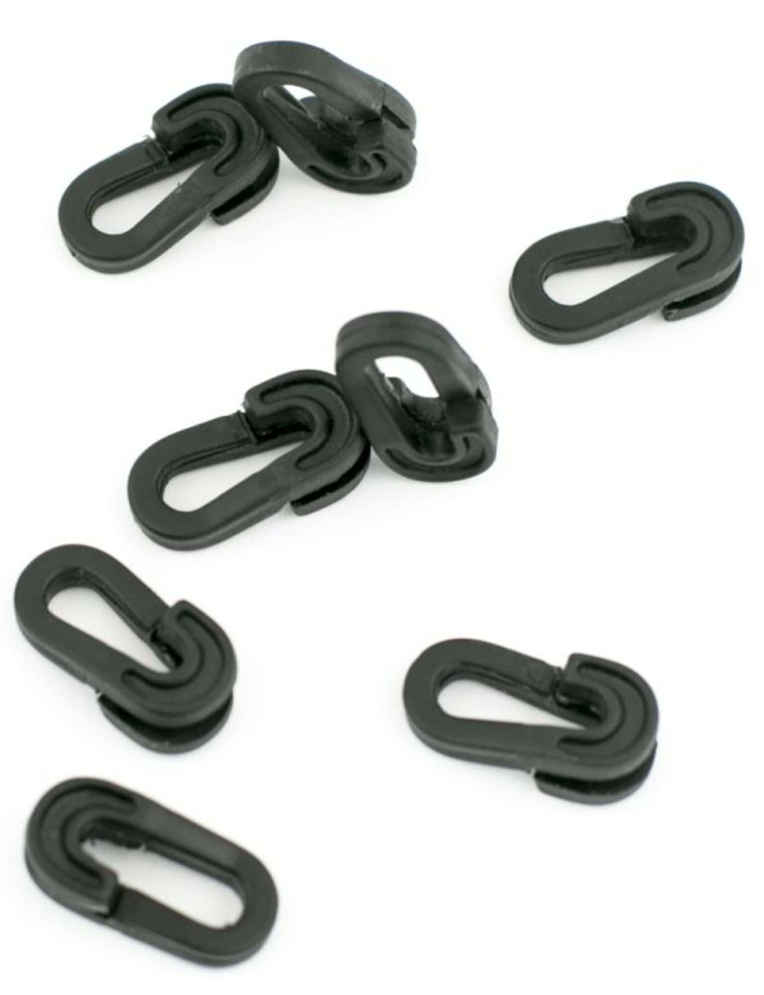 Image du produit : Lot de 40 clips de filet noirs