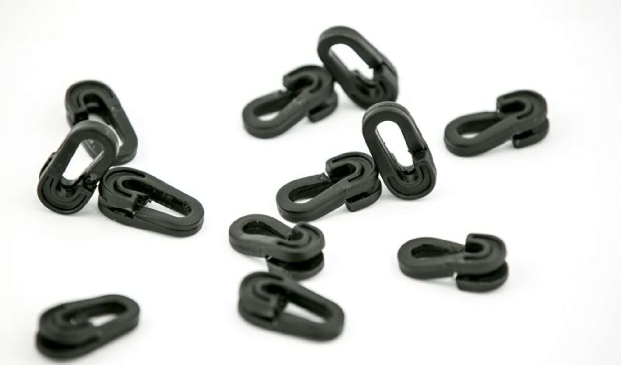Image du produit : Lot de 40 clips de filet noirs