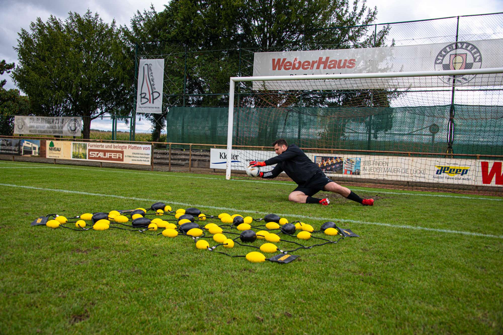 Image du produit : Déflecteur au sol pour gardien de but