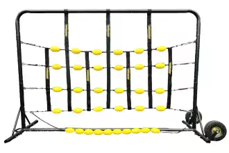 Déflecteur avec structure pour gardien de football 