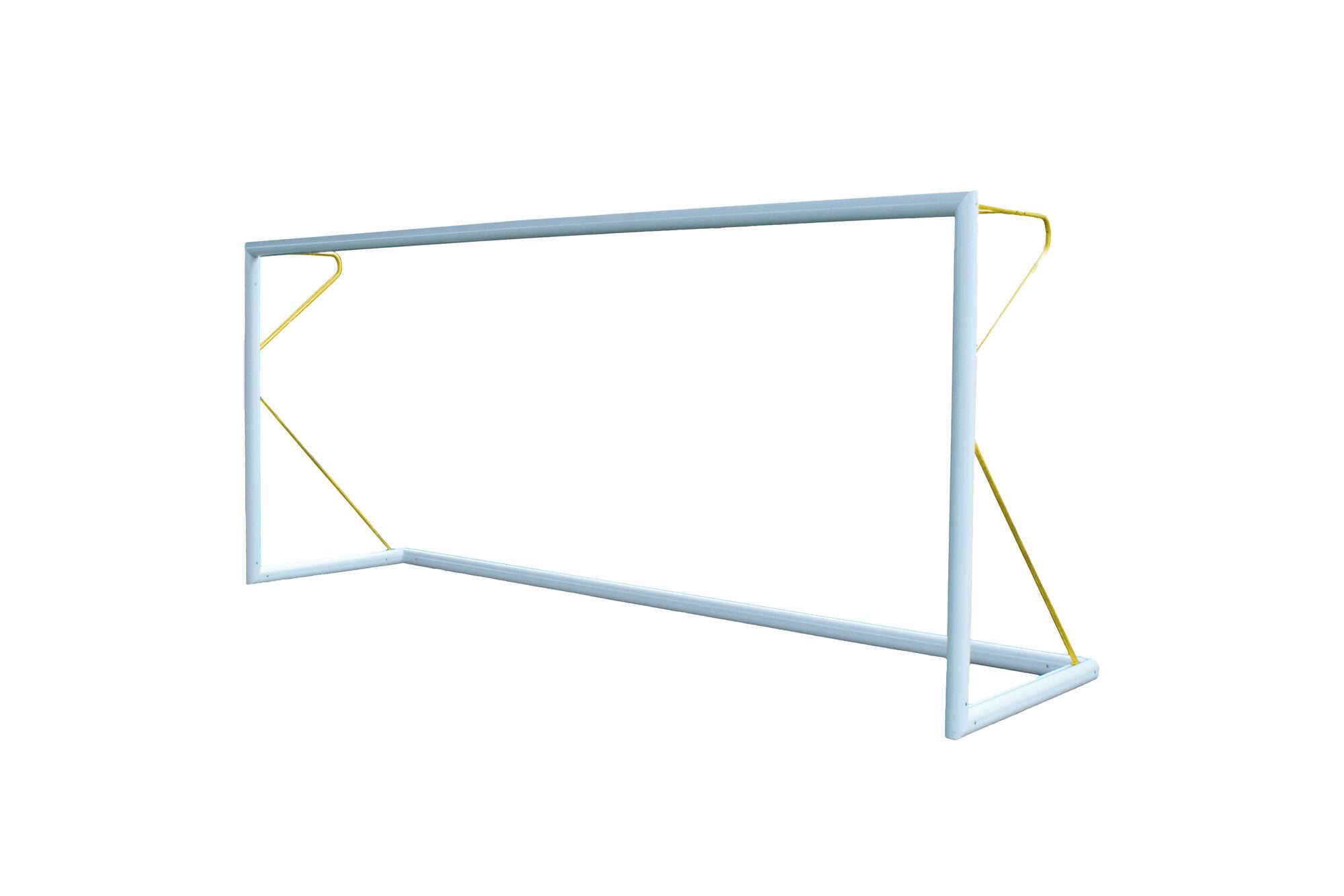 Image du produit : But de foot à 11 - Transportable - Aluminium - PROFESSIONNEL - Jaune