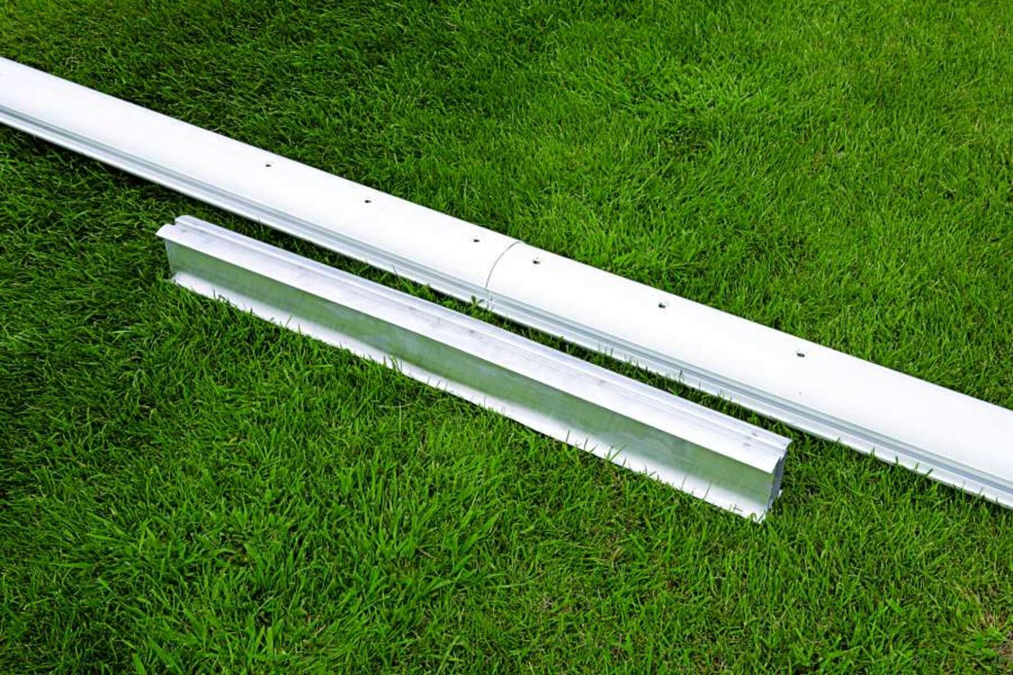 Image du produit : But de foot à 11 - Aluminium - ECO - Barre arrière renforcée