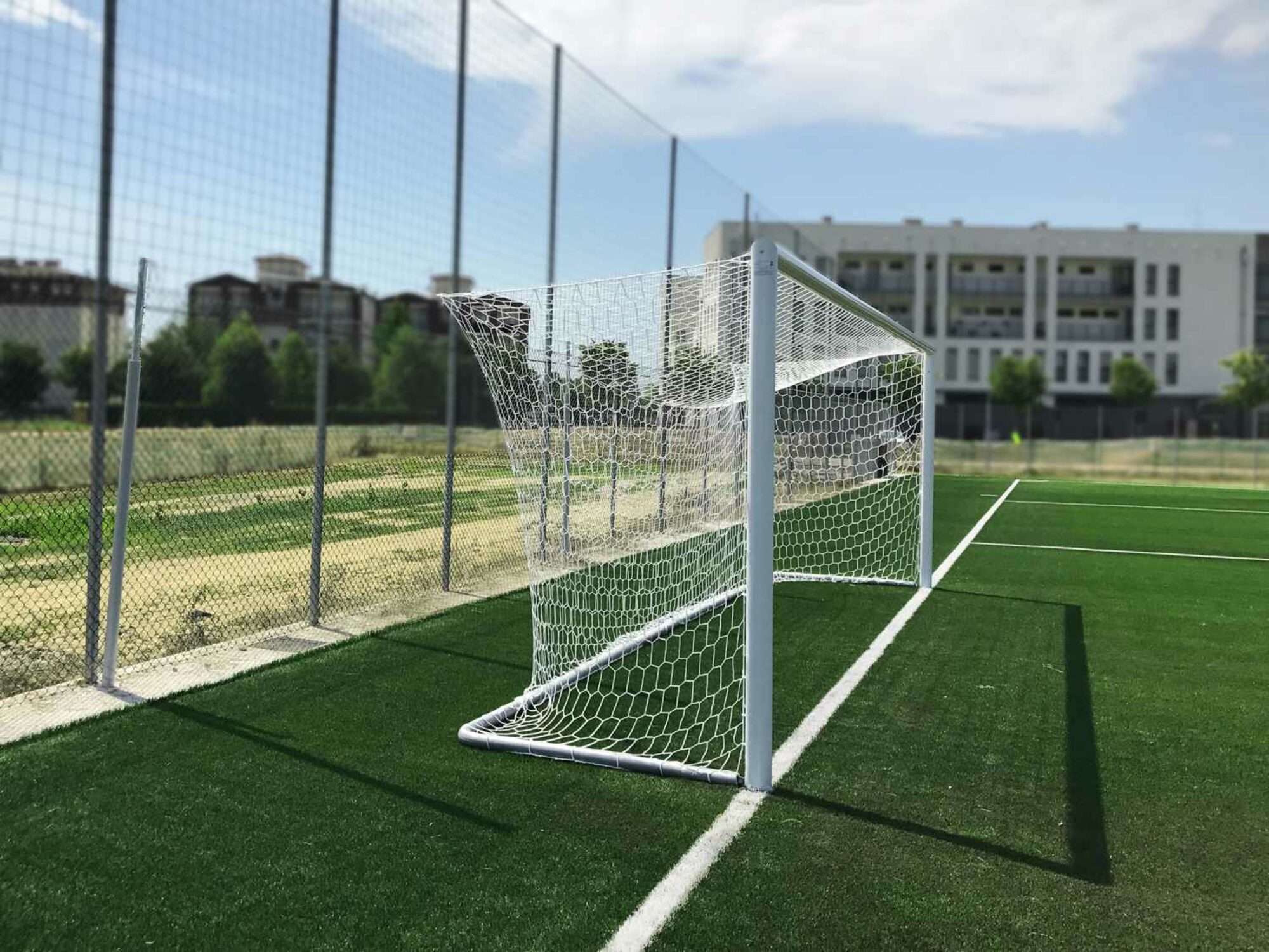 Image du produit : But de foot à 11 - Aluminium - PROFESSIONNEL