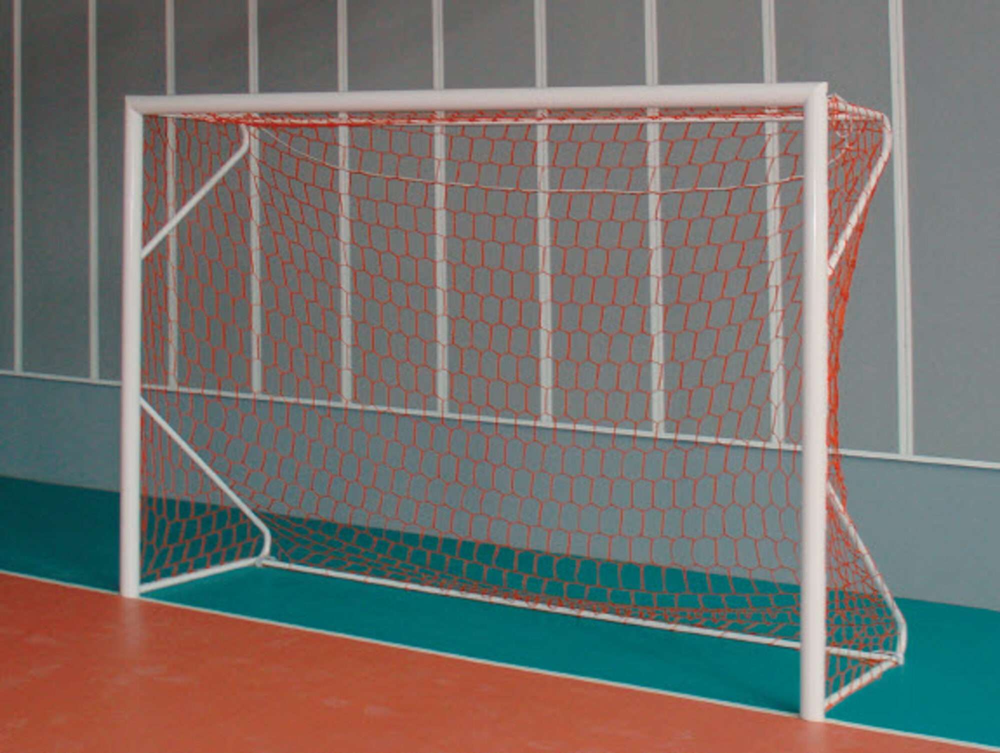 Image du produit : But de foot à 5 - À sceller - Aluminium - 4 x 2 m