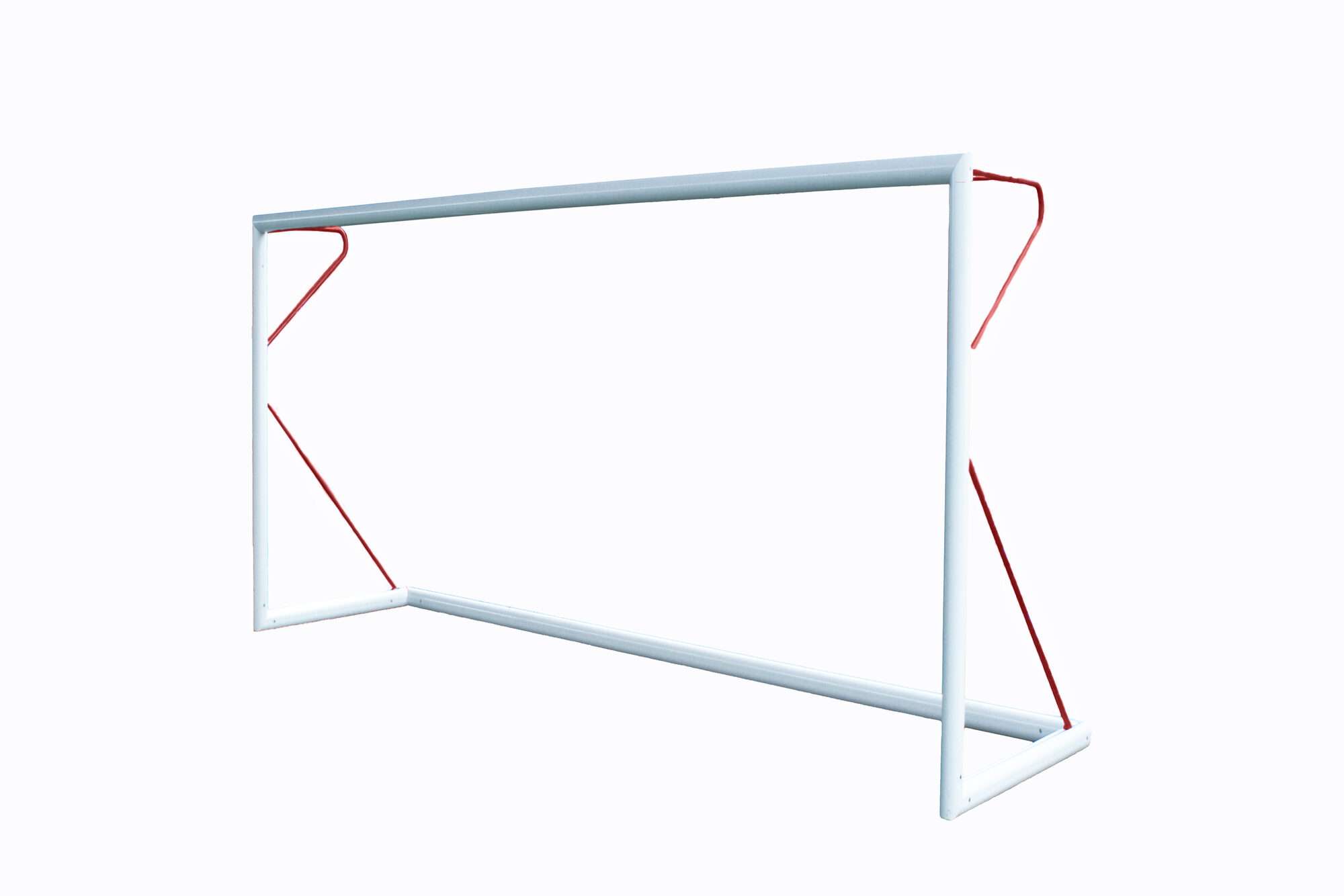 Image du produit : But de foot 1.5 x 1 m - Transportable - Aluminium Ø80mm - Rouge