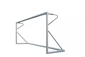 But de foot à 8 (5m x 2m) - Transportable - Aluminium 80mm - Couleur au choix