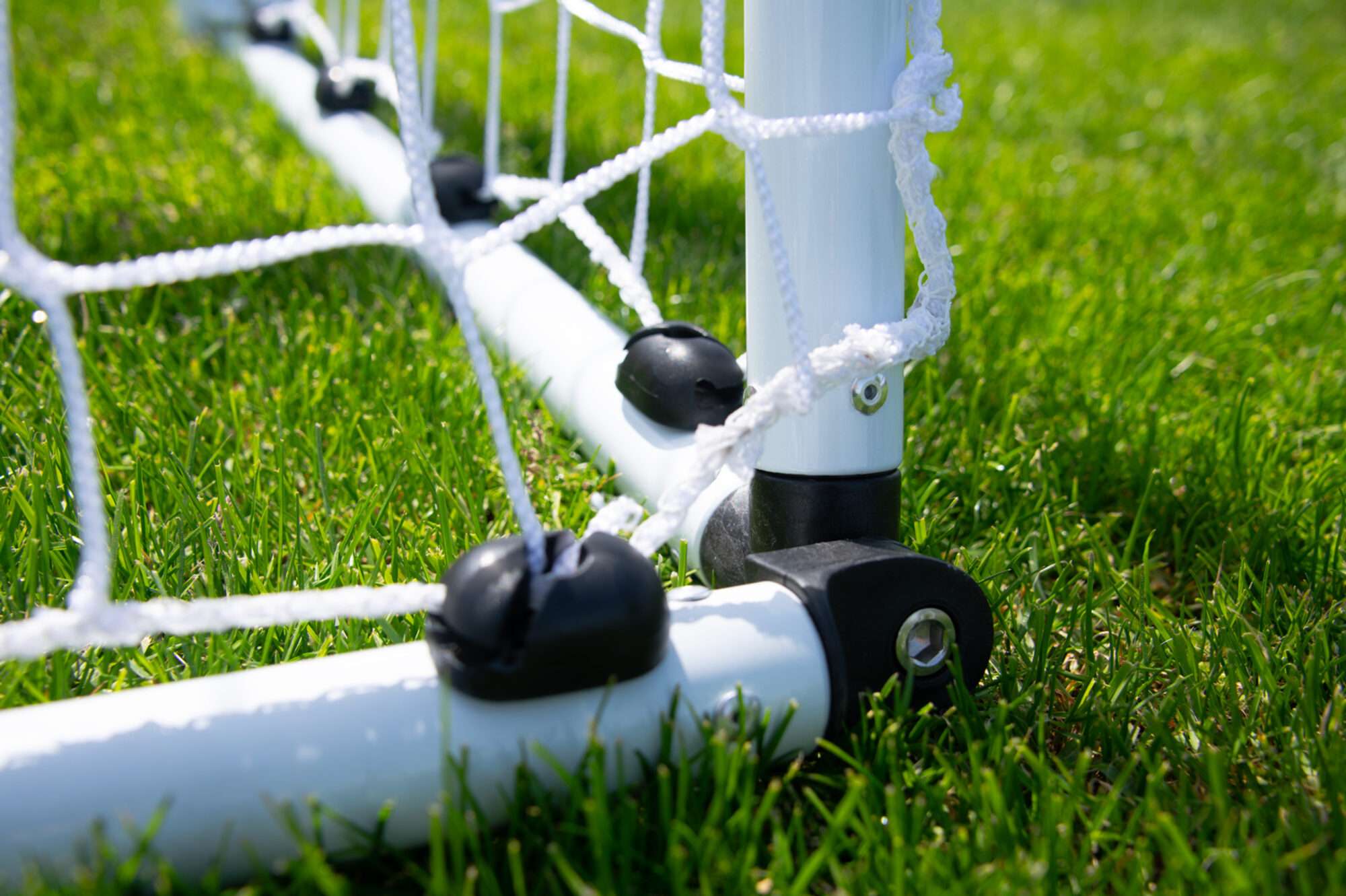 Image du produit : But de foot - Aluminium - 1,50 x 1 m