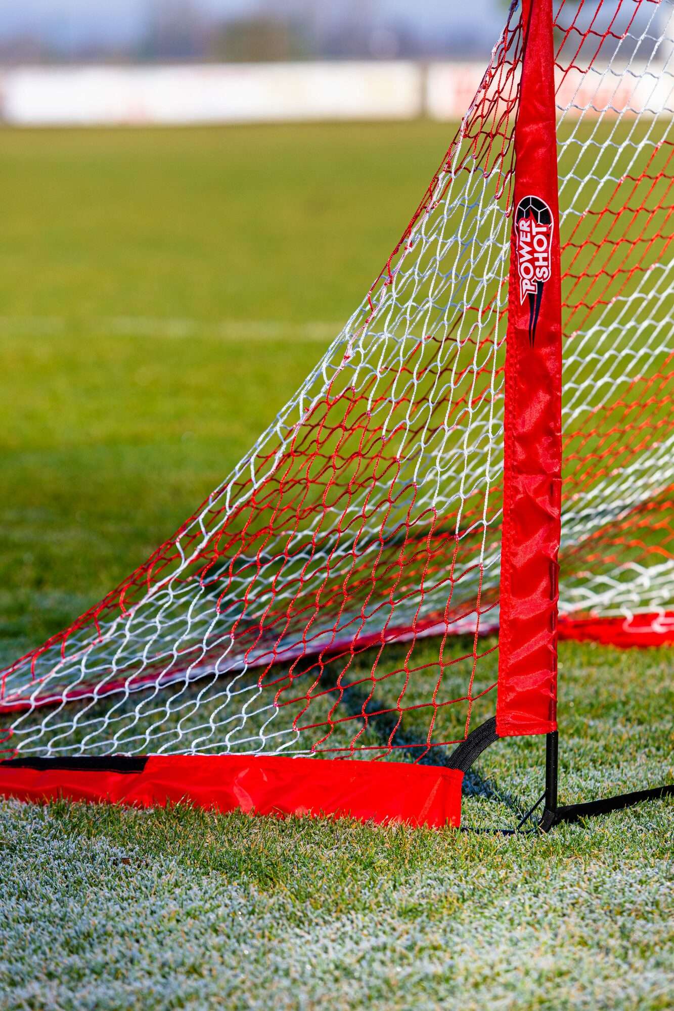 Image du produit : Paire de but POP UP 1,8x1,2m rouge/blanc
