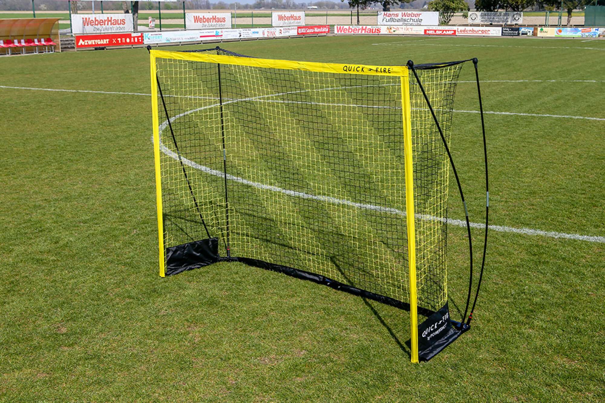 Image du produit : But de football POWERSHOT® QUICKFIRE 2,4 x 1,8 m