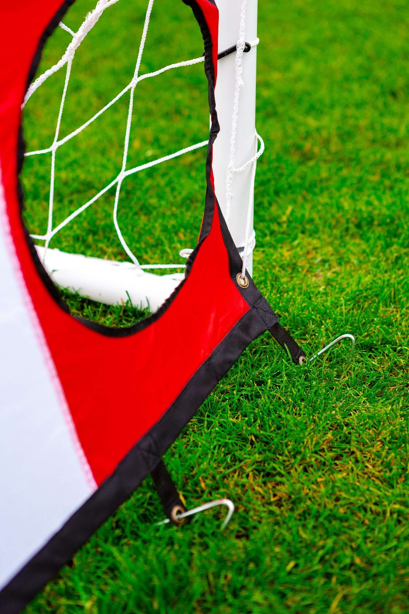 Image du produit : But de foot (1,2m x 0,8m - uPVC) + Mur de tir Italie