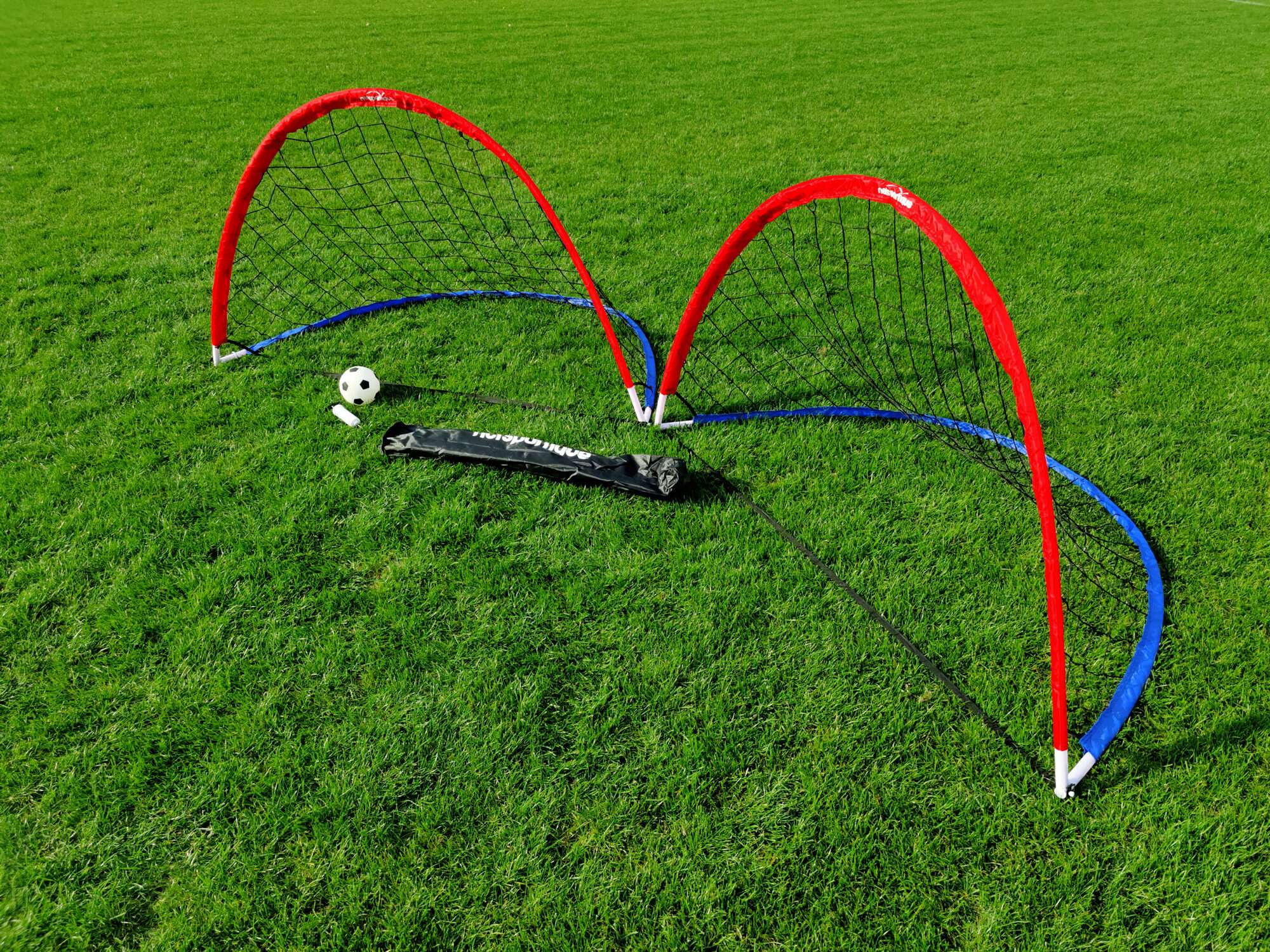 Image du produit : Buts de foot - 1,10 x 0,80 cm - ballon offert