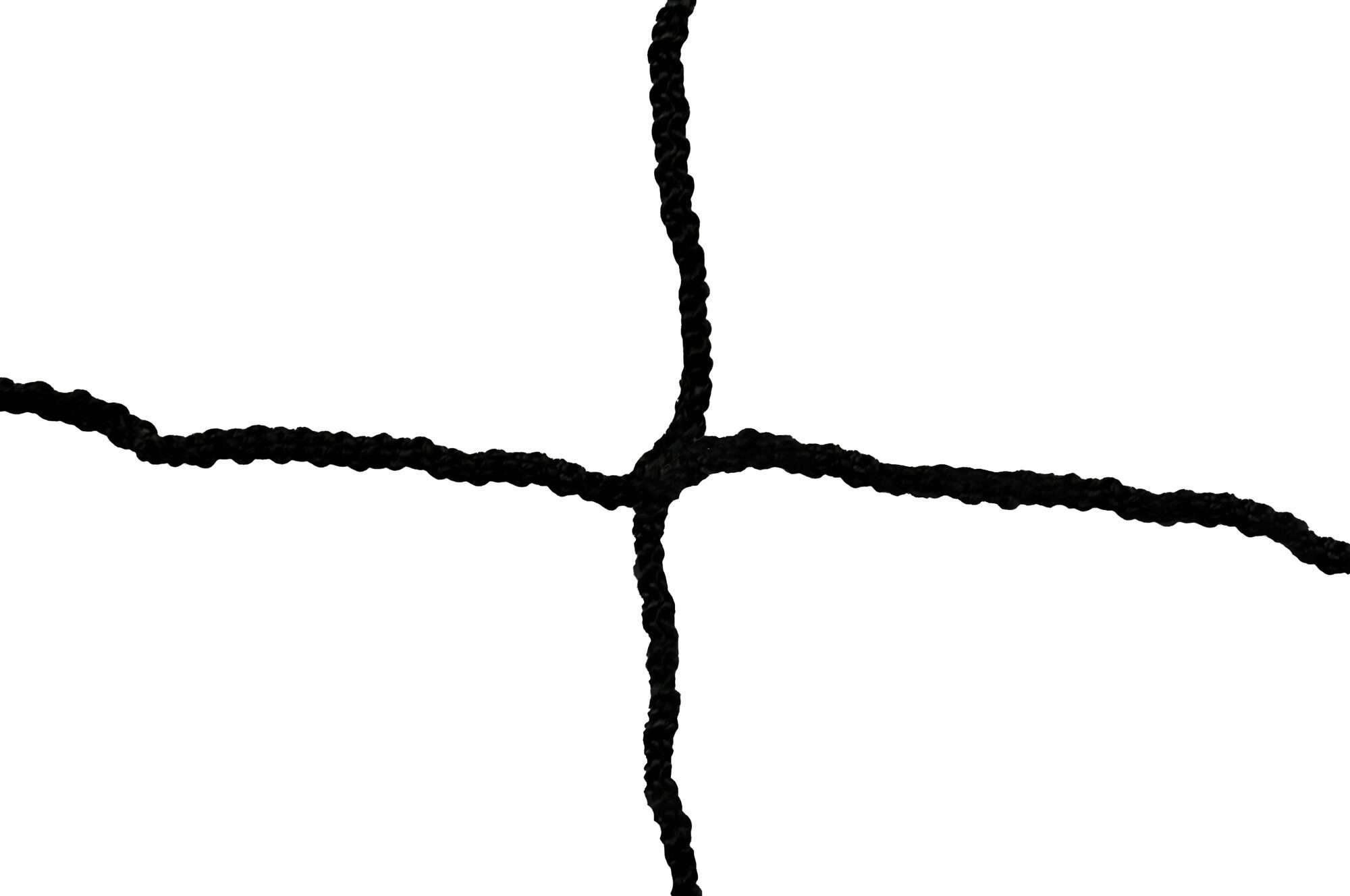 Image du produit : Filet de foot - 6 x 2,1 x 0,8 x 1,60 m - 3 mm - NOIR