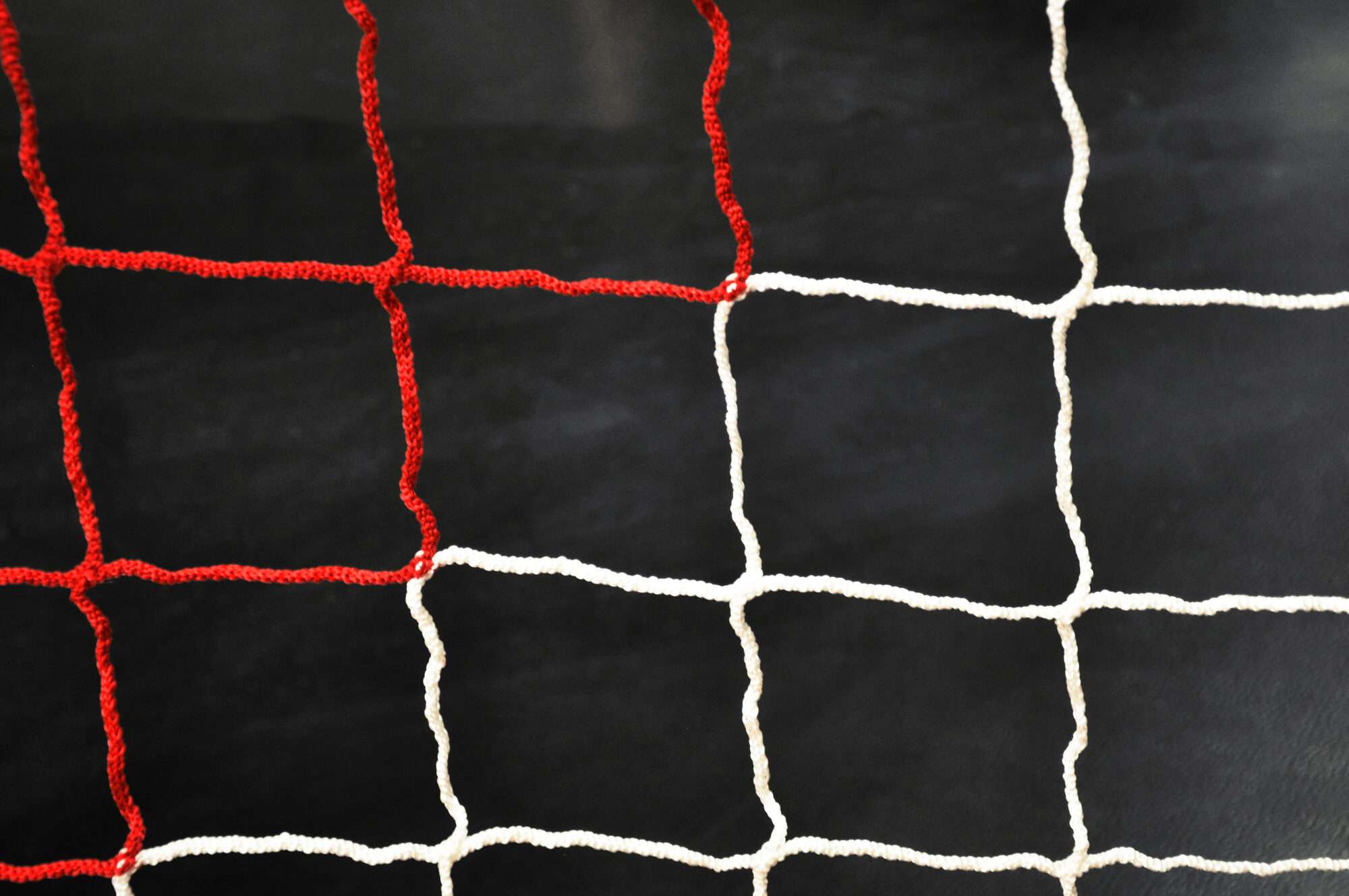 Image du produit : Filet football - 3x2m - Rouge/blanc