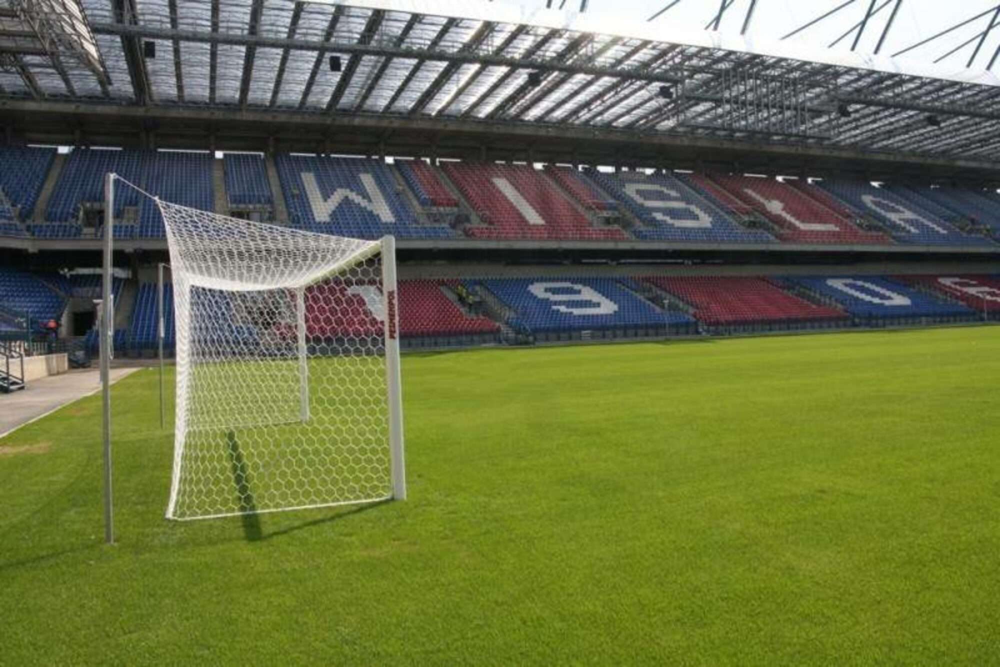 Image du produit : Filet de foot européen maille hexagonale 4mm - Blanc